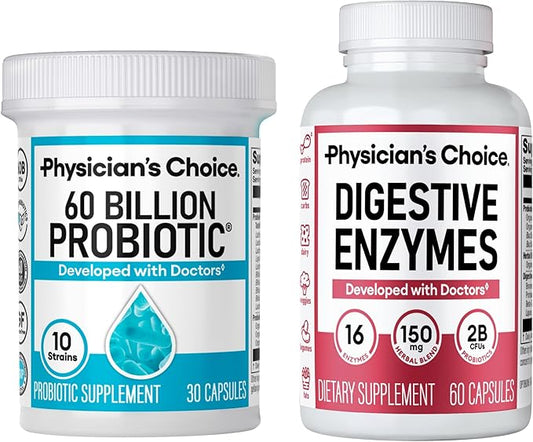 Physicians Choice Enzimas Probioticos Digestion Natural Ecuador