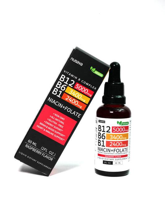 Vitamina B12 Complex 60ml Energia Vitalidad Natural Ecuador