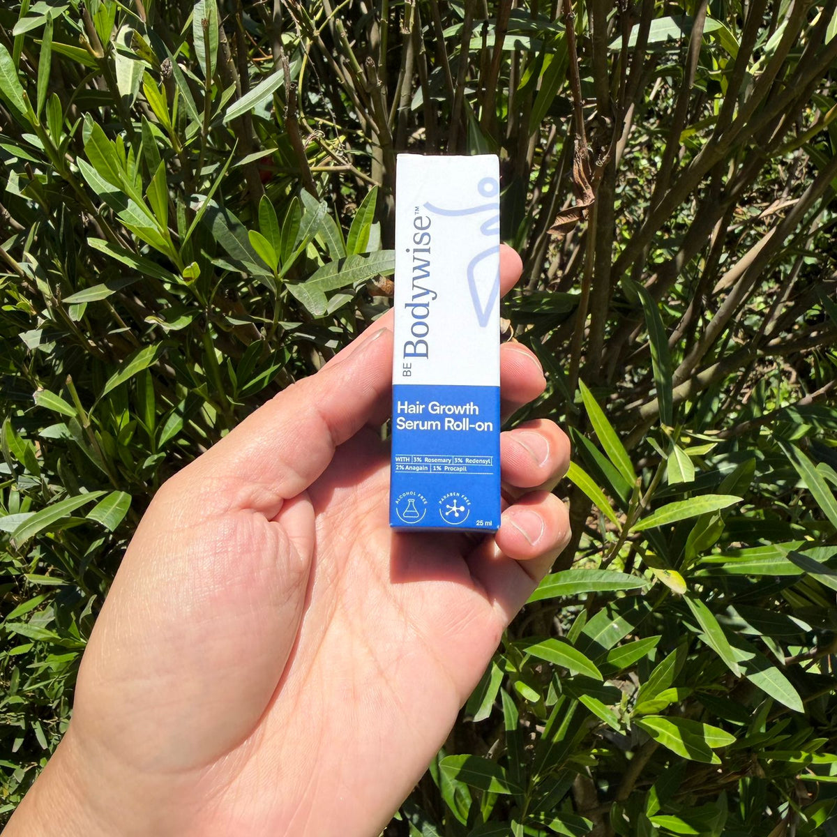 Bodywise sérum capilar roll-on de 25 ml