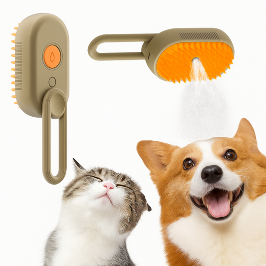 Cepillo a Vapor para Mascotas