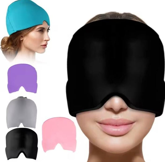 Gorro gel para migraña o dolor de cabeza