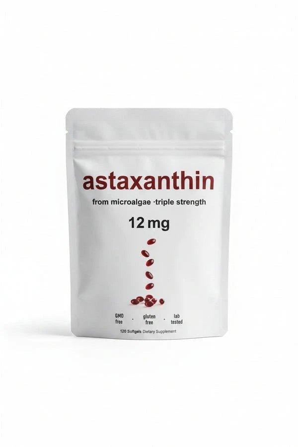 Astaxanthin 12g - Antioxidante Natural Suplemento Antiedad