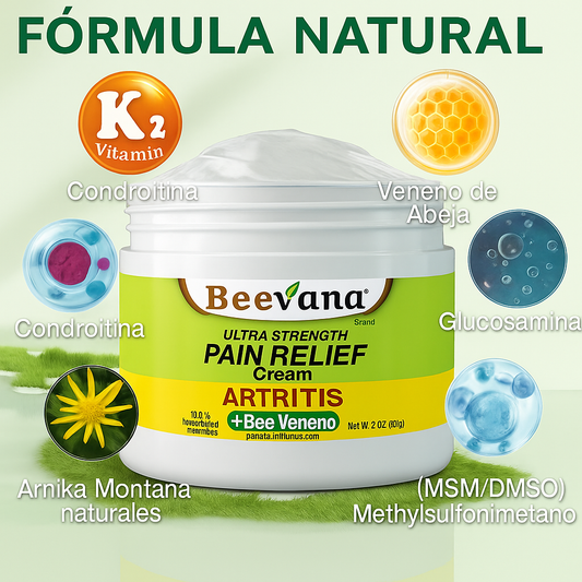 Beevana Crema para dolores a las articulaciones - 60 ml