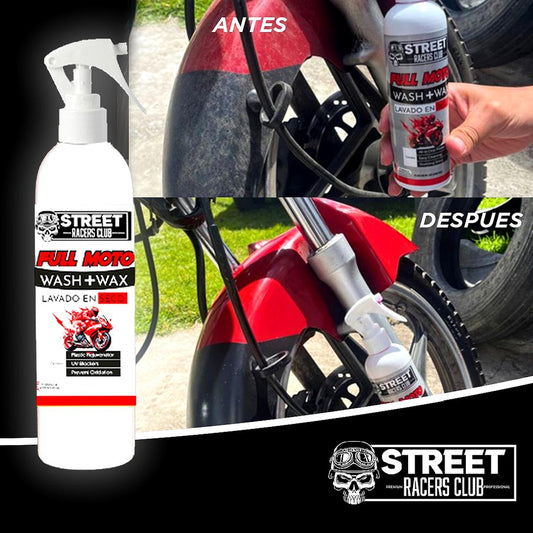 Full Moto Wash + Wax - 250 ml