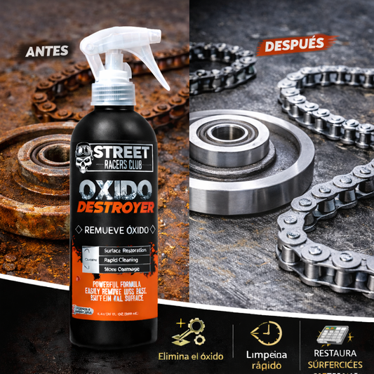 Quita Óxido Destroyer 250ml - Limpiador Metal Profesional