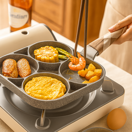 Sartén Antiadherente 4 Secciones