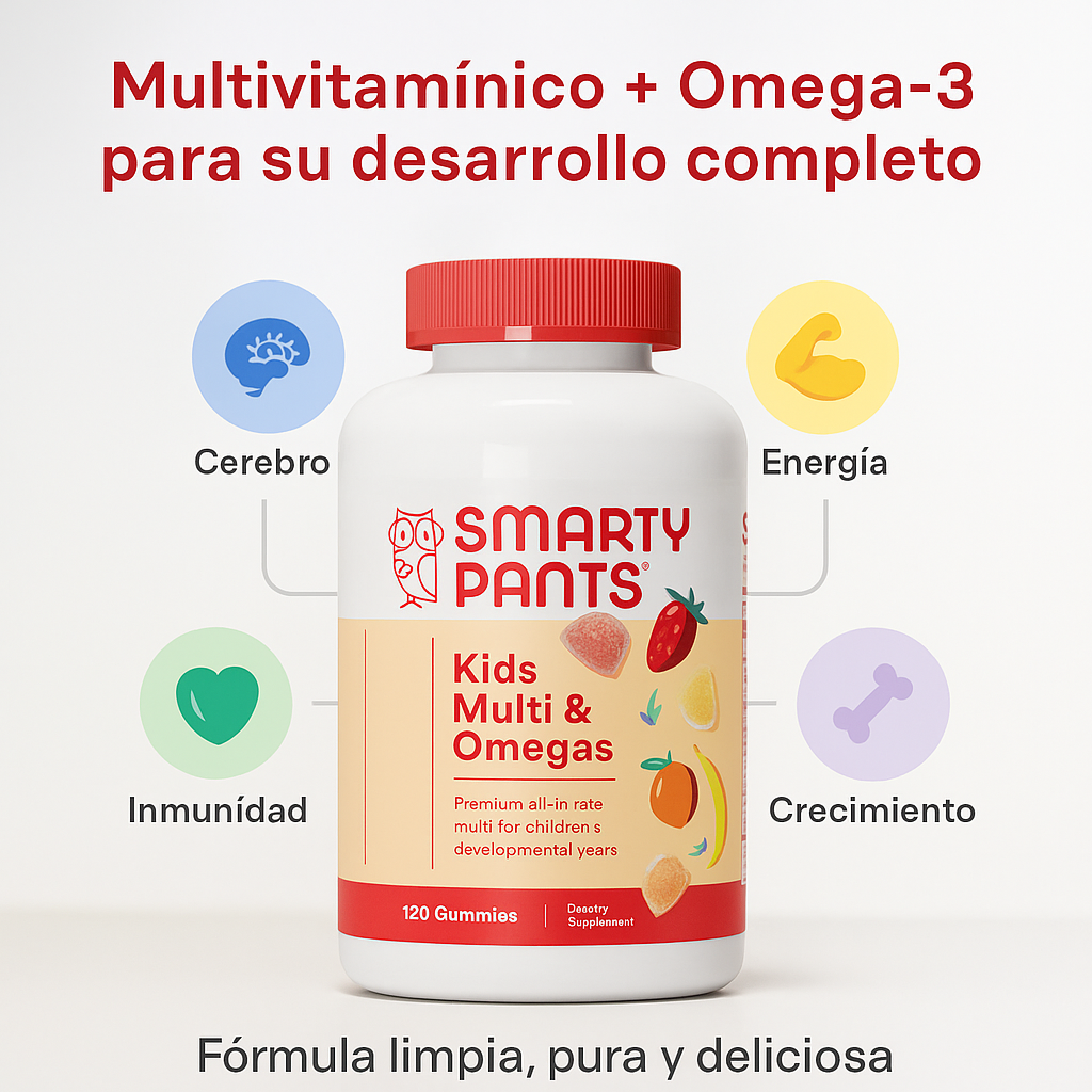 Smarty Pants - Kids Multi & Omegas - 120 Gr