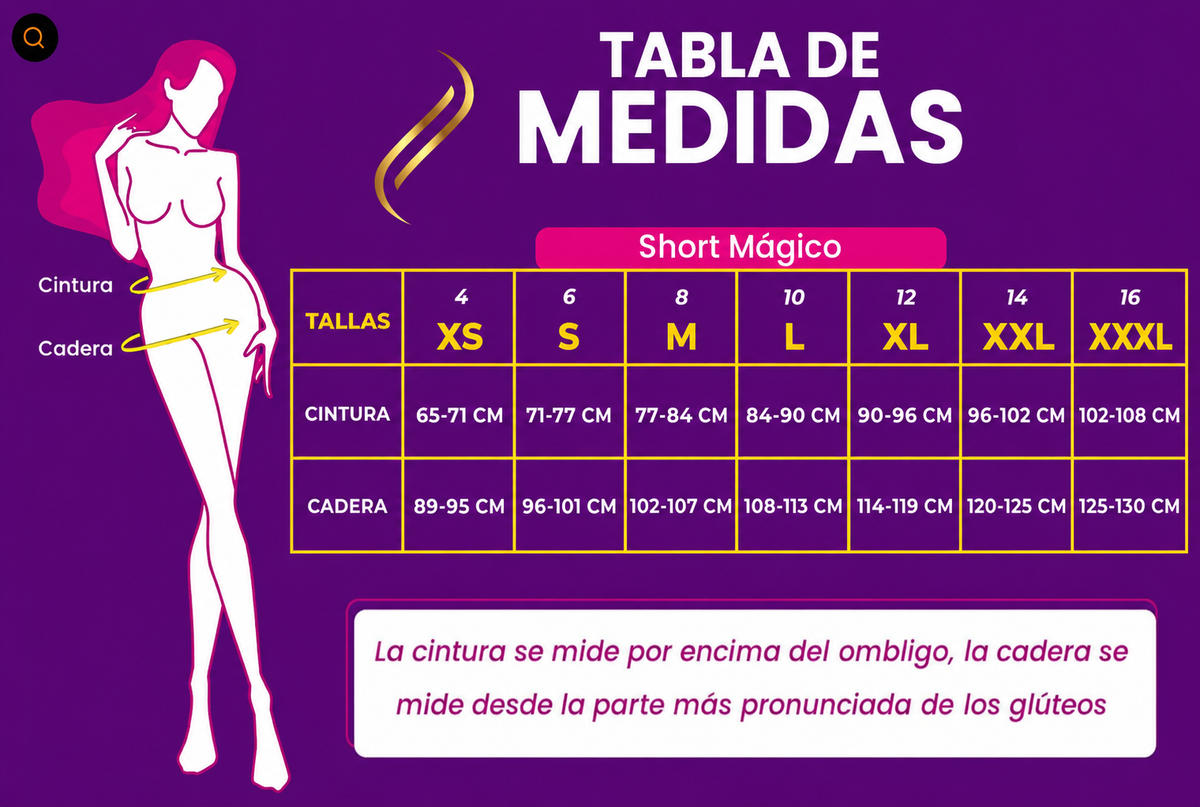 Short Levanta Glúteos - Faja Moldeadora Mujer Premium