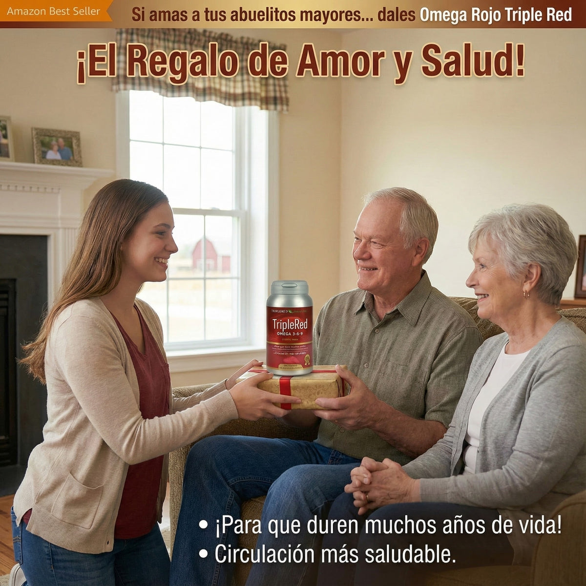Triple Red Omega Natural Salud Cardiovascular Ecuador
