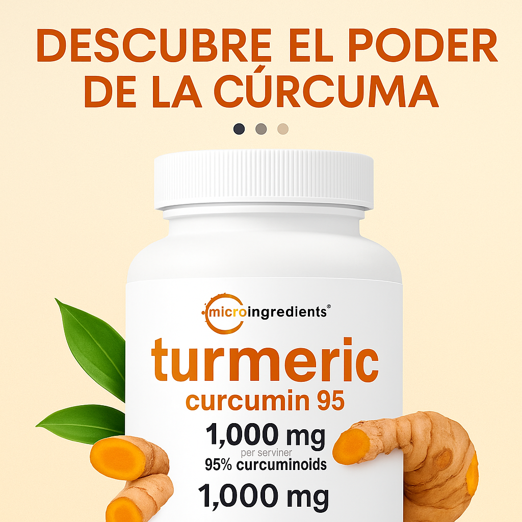Turmeric Curcumin - 60 Cápsulas