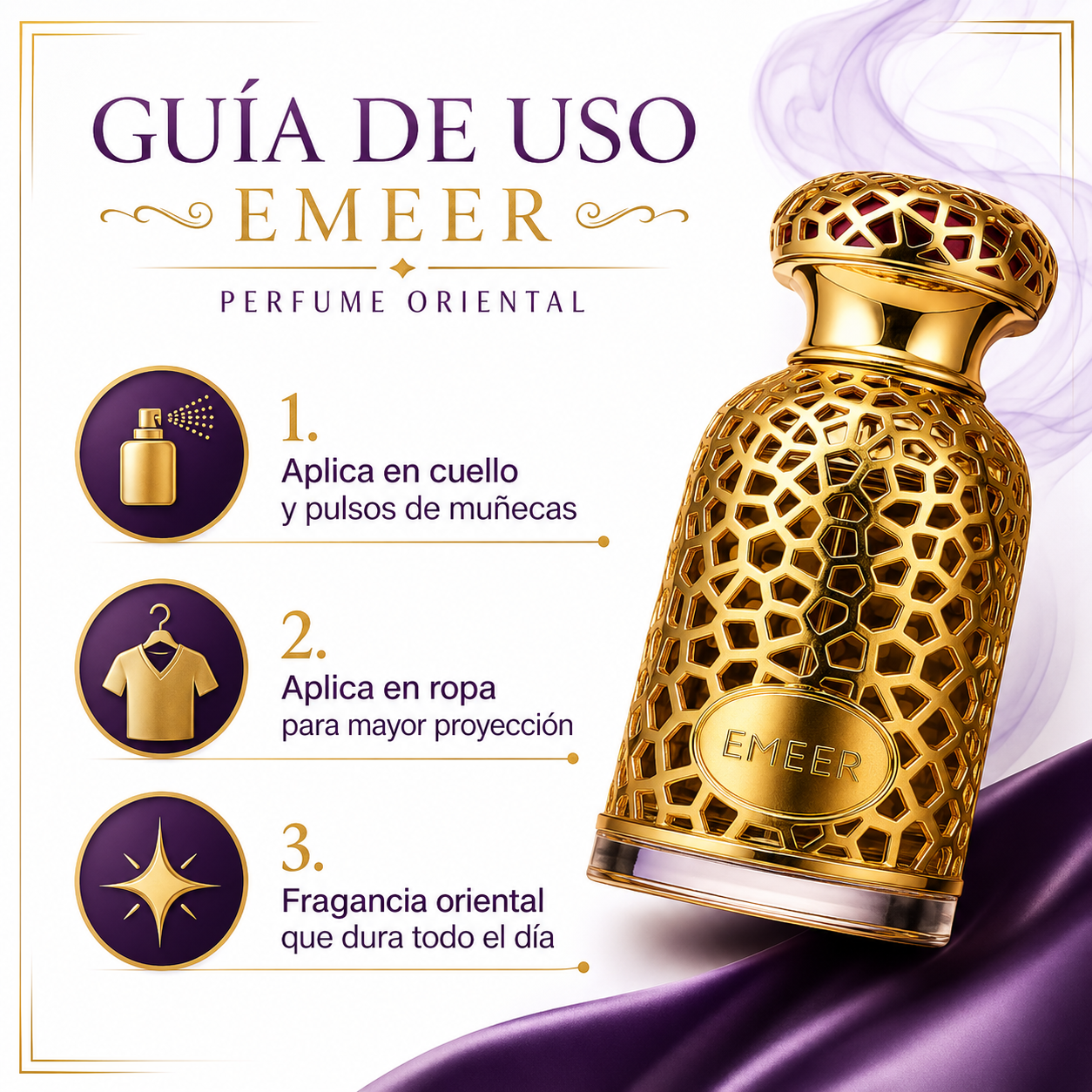 Emeer Lattafa - Guia de Uso Aplicacion Ecuador