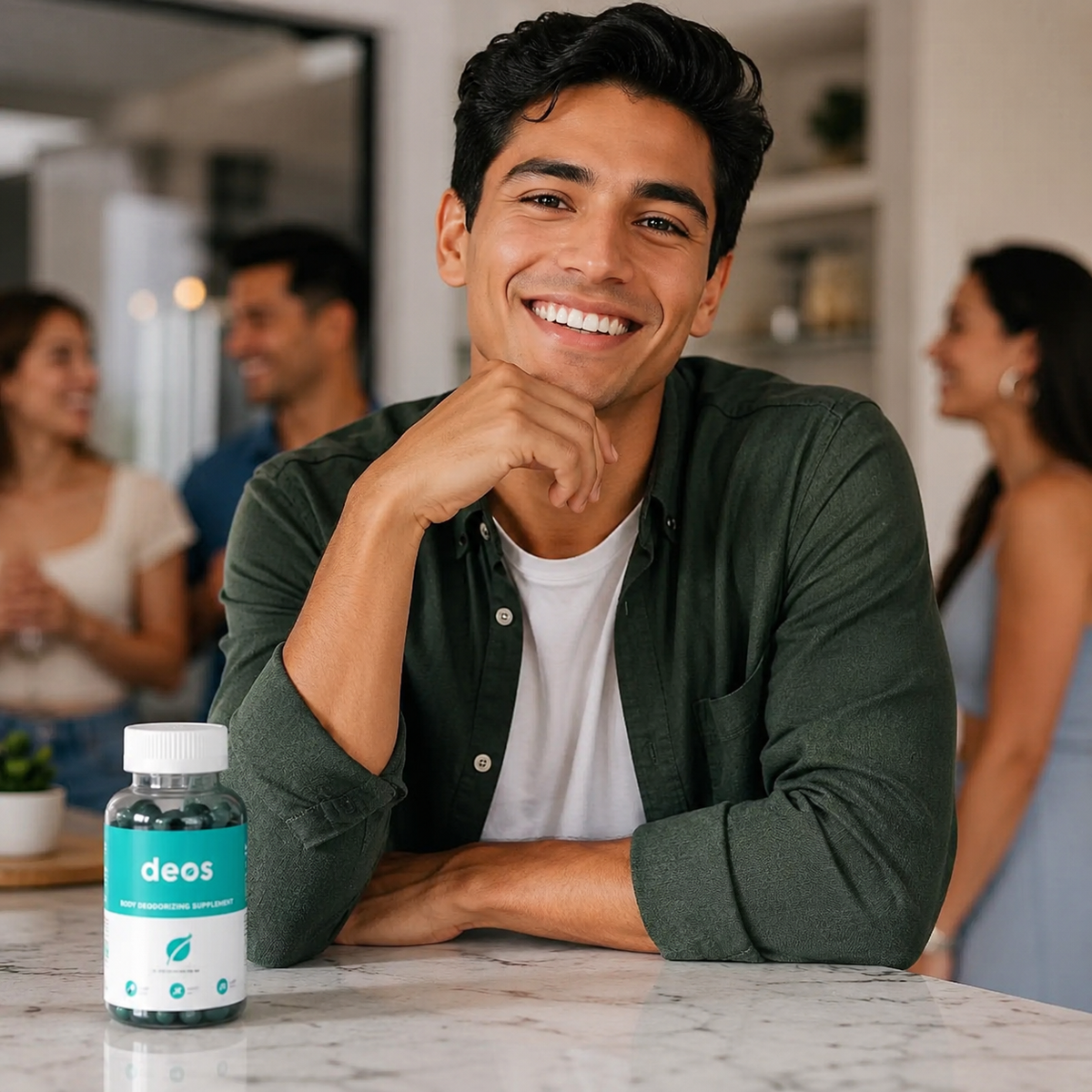 Desodorante Interno DEOS 30 Capsulas - Lifestyle Persona Fresca Confiada Ecuador