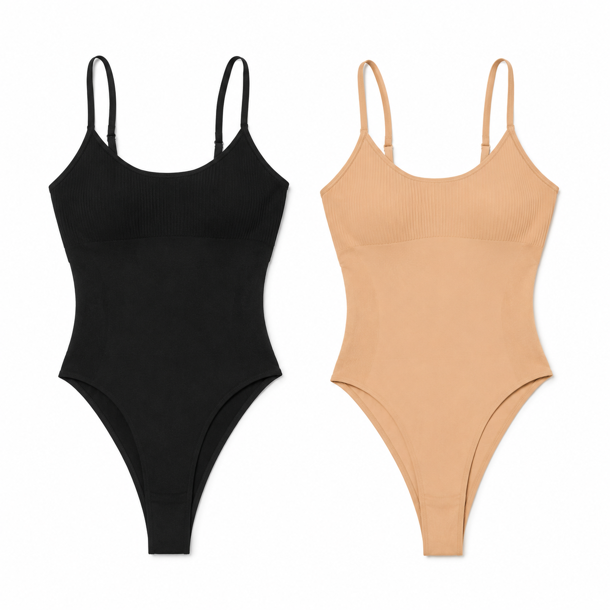 Body Brasilero Tiras 2695 - Variantes Negro y Beige Ecuador