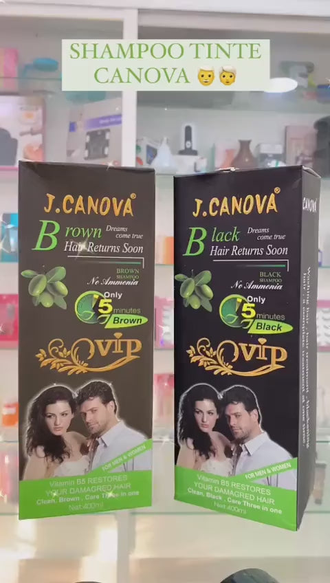 Shampoo Cubre Canas J Canova - 400 ml