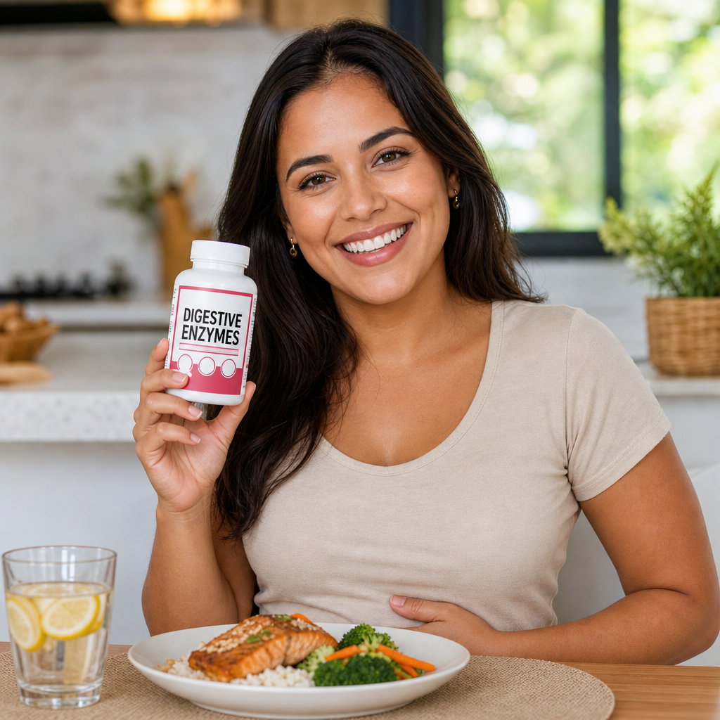 Enzimas Digestivas - Lifestyle Mujer Digestion Saludable Ecuador
