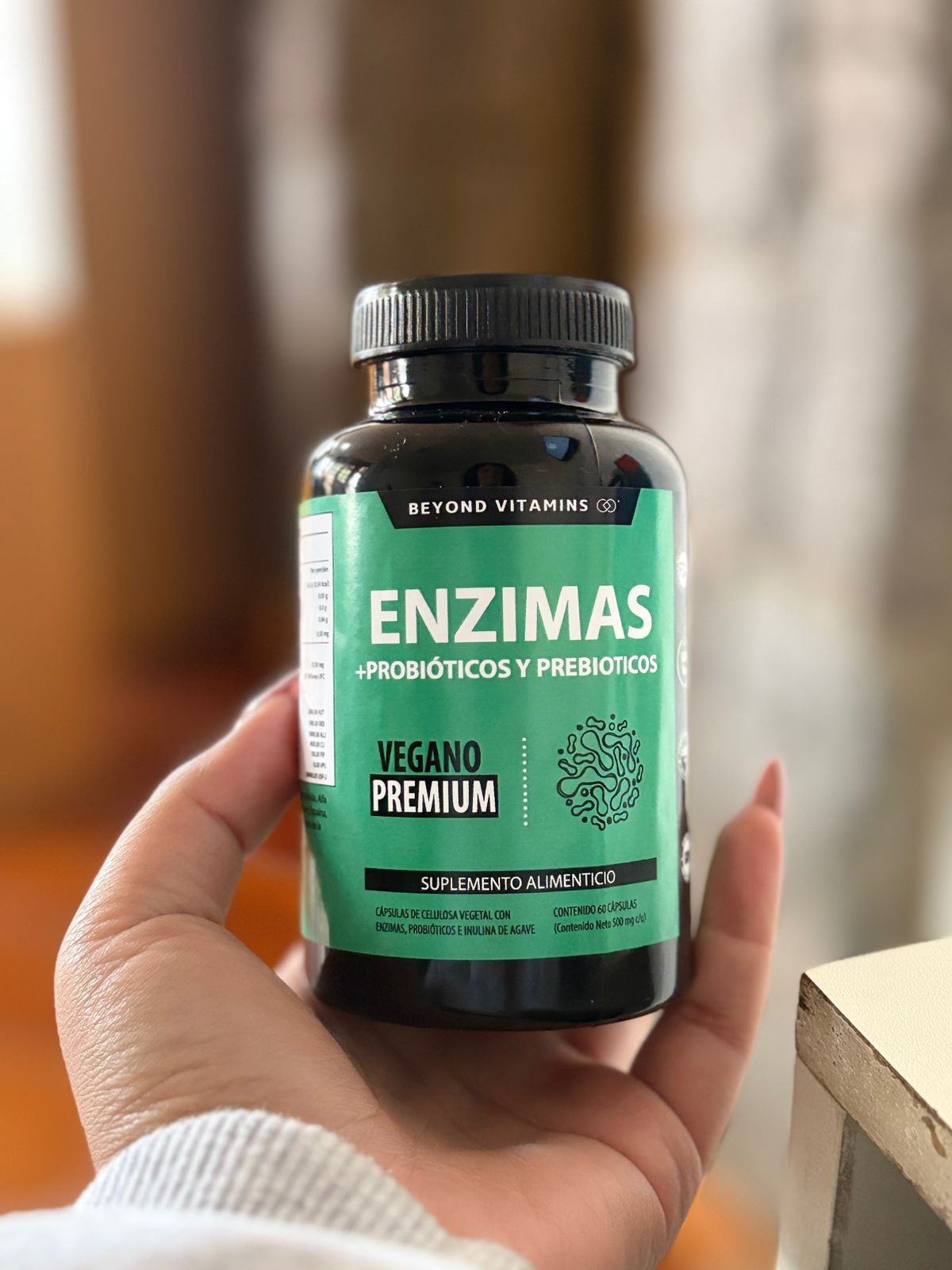 Enzimas Probioticos 60 Capsulas Digestion Intestinal Ecuador