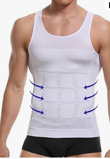 Chaleco Compresion Disimulador Moldea Torso Hombre Ecuador