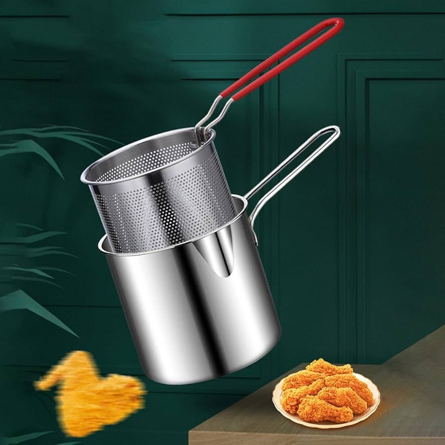 Freidora con Canasta Portátil – Cocina Sano y Delicioso