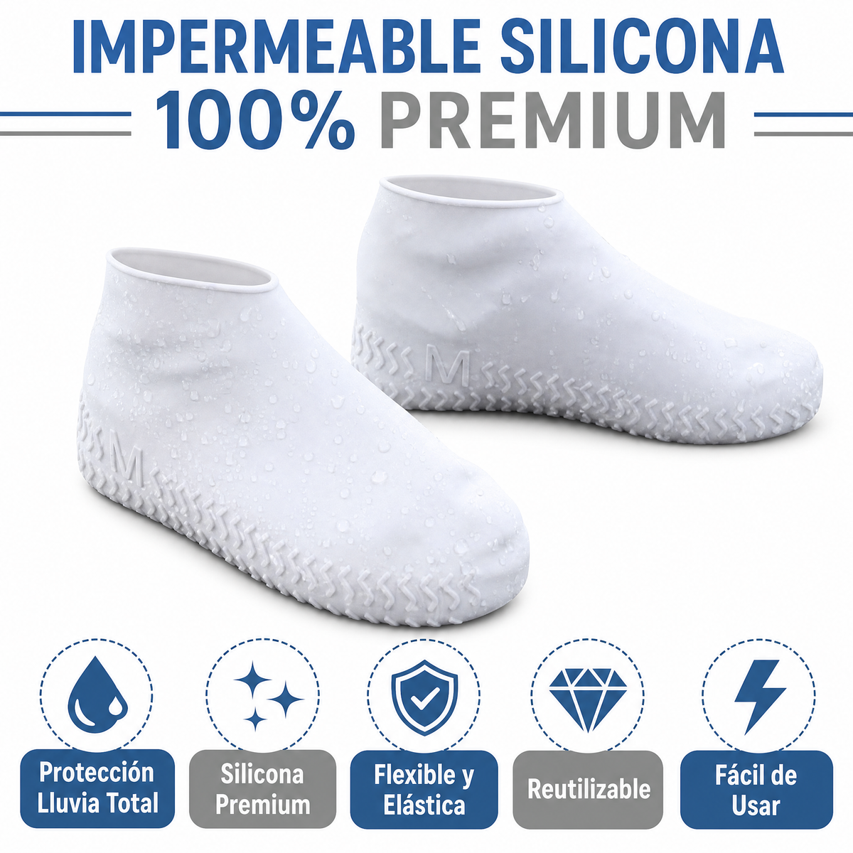 Impermeable de Silicona para Zapatos - Protección Lluvia Premium