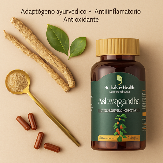 Ashwagandha - 60 Cápsulas