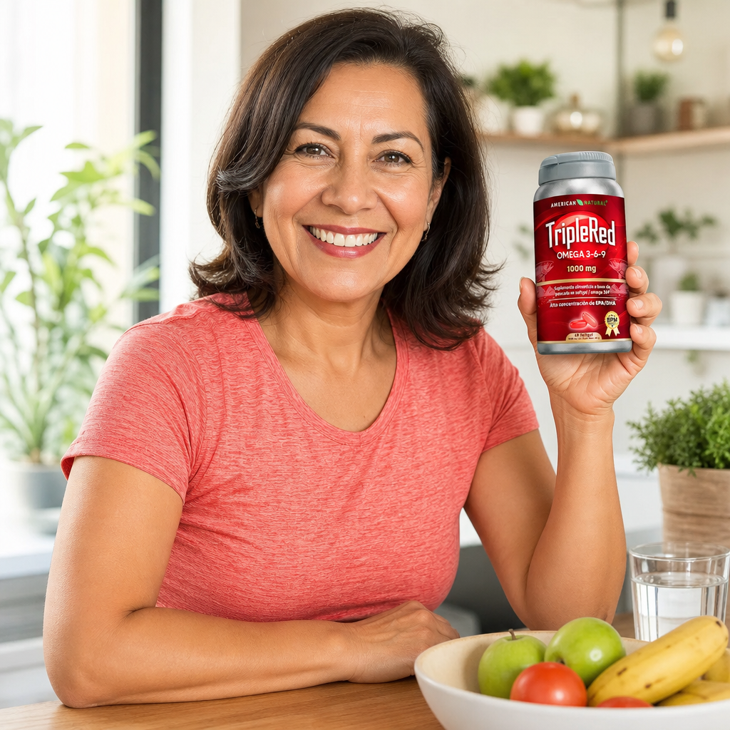 Triple Red Omega 369 60 Capsulas - Lifestyle Salud Cardiaca Ecuador