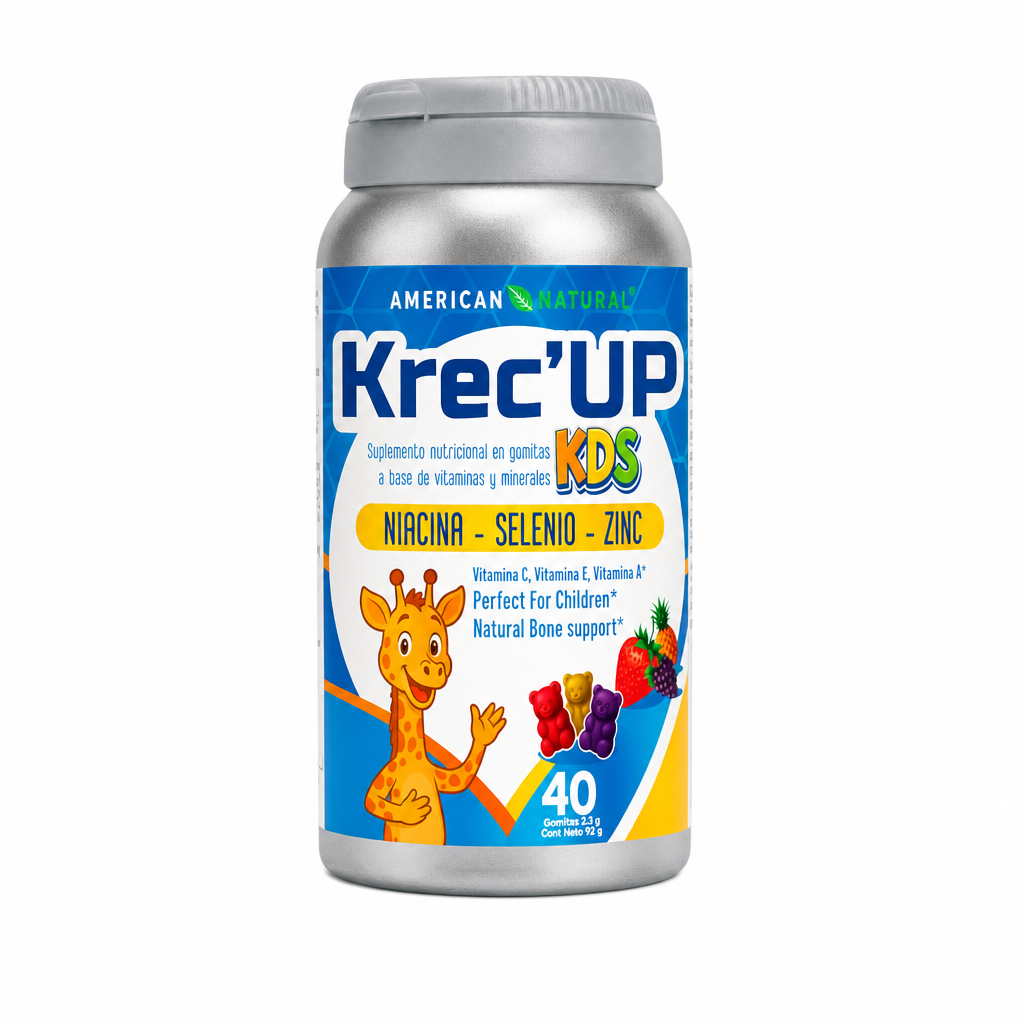 KrecUp Kids Gomitas 40 - Producto Fondo Blanco Ecuador