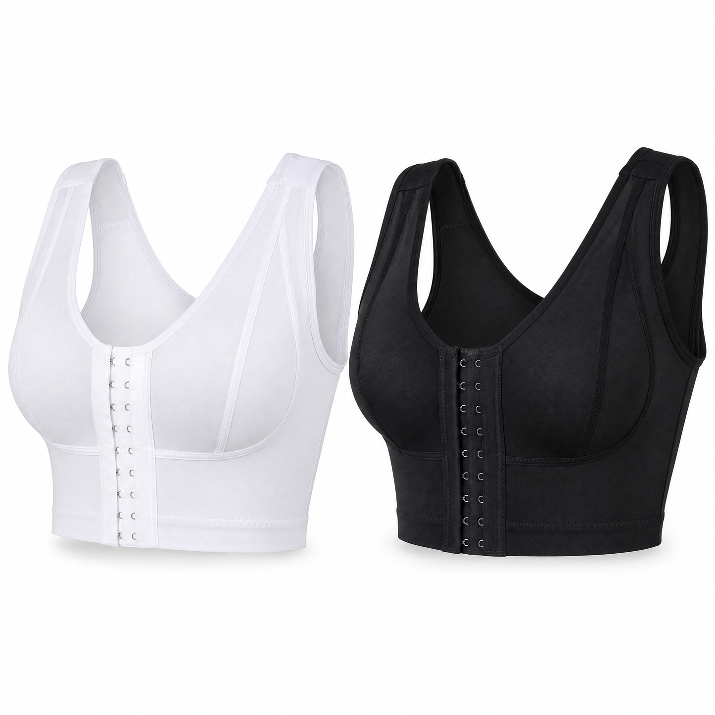 Brasier con Realce 2607 - Negro y Blanco Fondo Blanco Ecuador