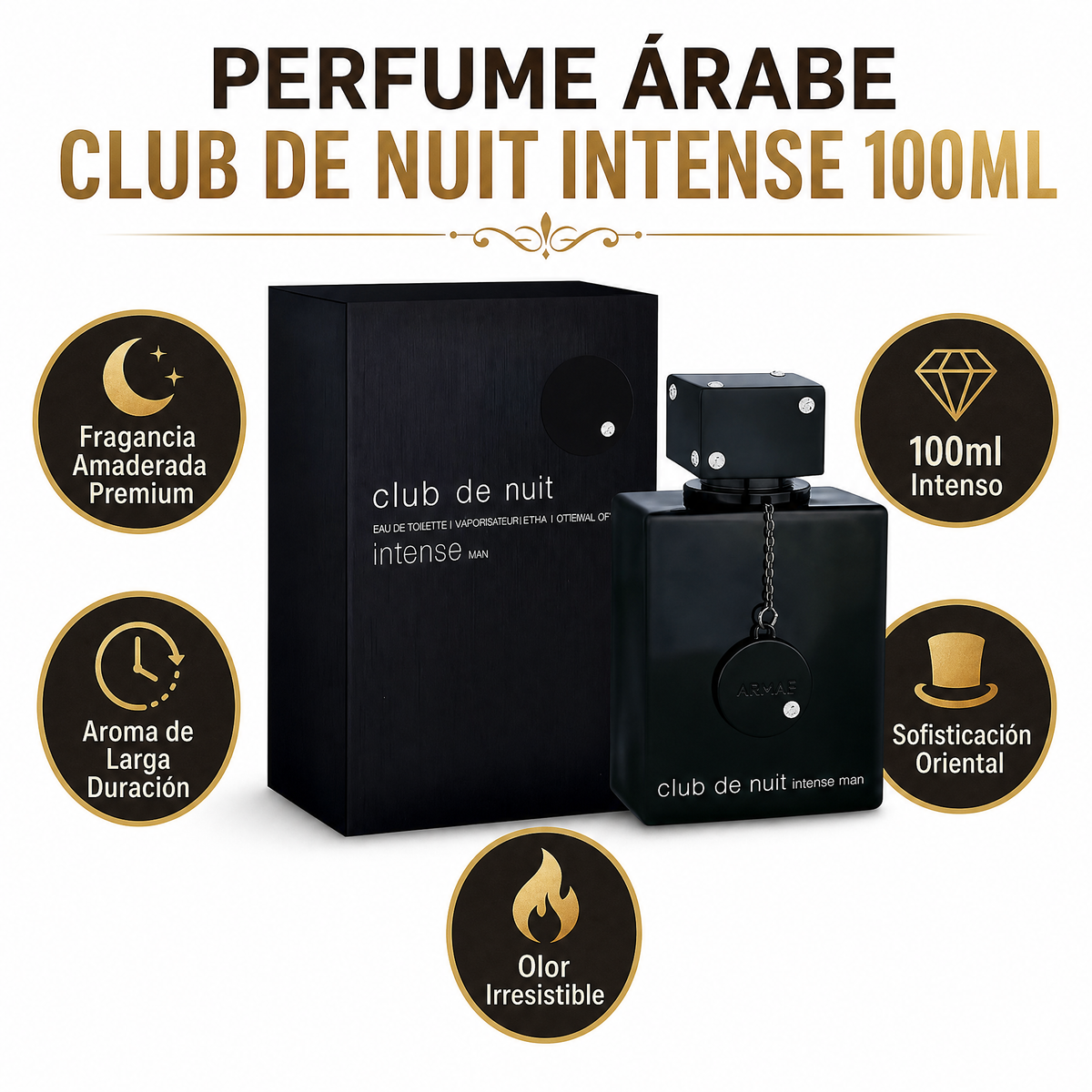 Club de Nuit Intense - Infografía Fragancia