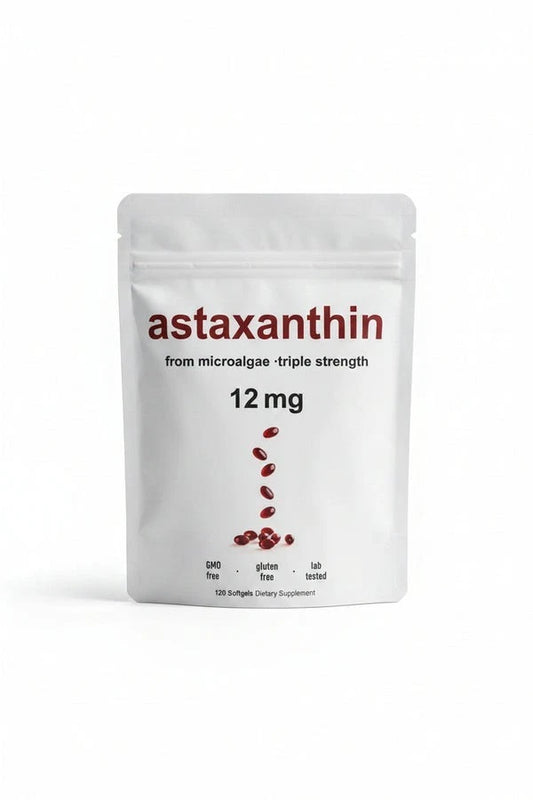 Astaxanthin 12g - Antioxidante Natural Suplemento Antiedad