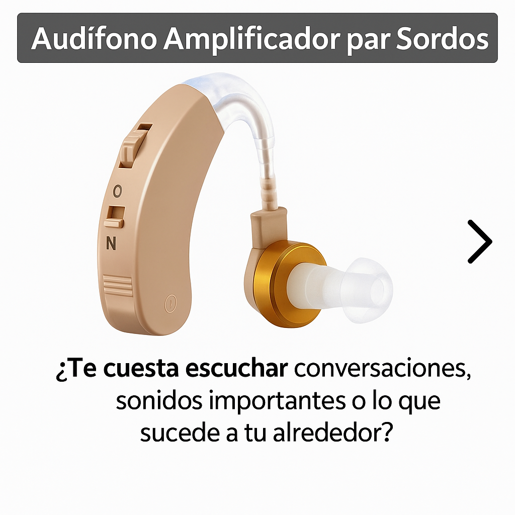 Audifono Amplicador para Sordos