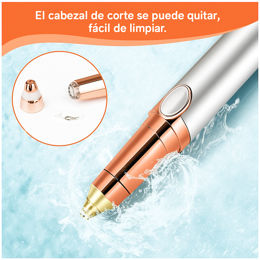 Depilador de Cejas Recargable