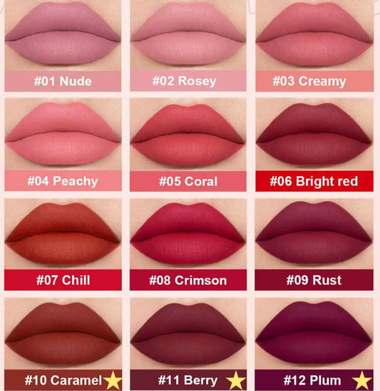 Set de 6X Labiales Cakaila