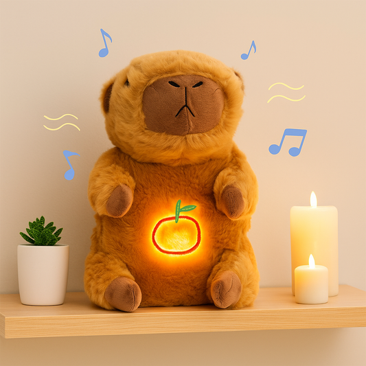 Capibara peluche relajante