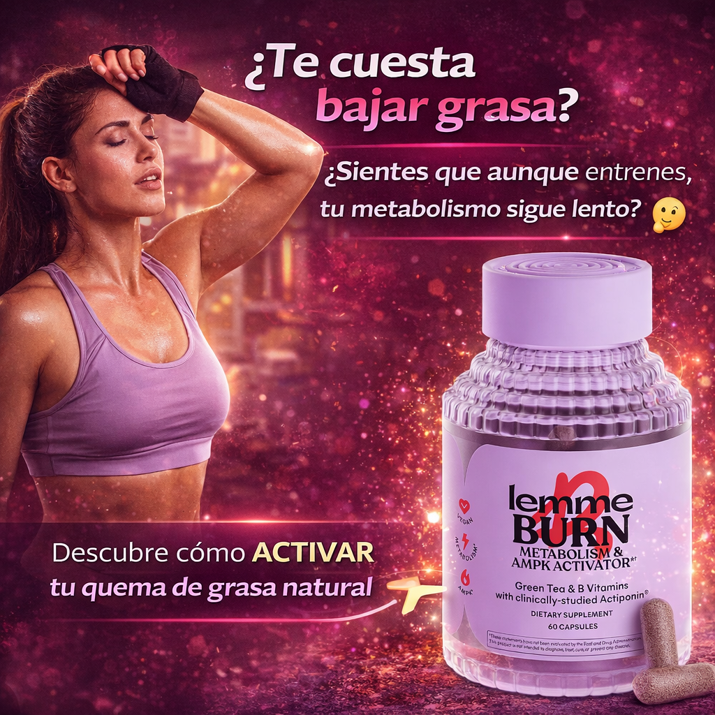 Lemme Burn 60 Unidades - Quema Grasa Suplemento Fitness