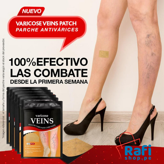 Parche para venas varices