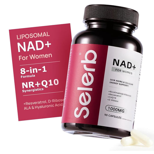 Selerb NAD+ for Women - Suplemento Antiedad Energía y Vitalidad