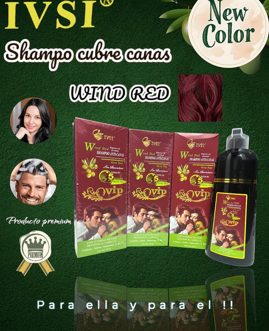 Shampoo Cubre Canas IVSI - 400 ml