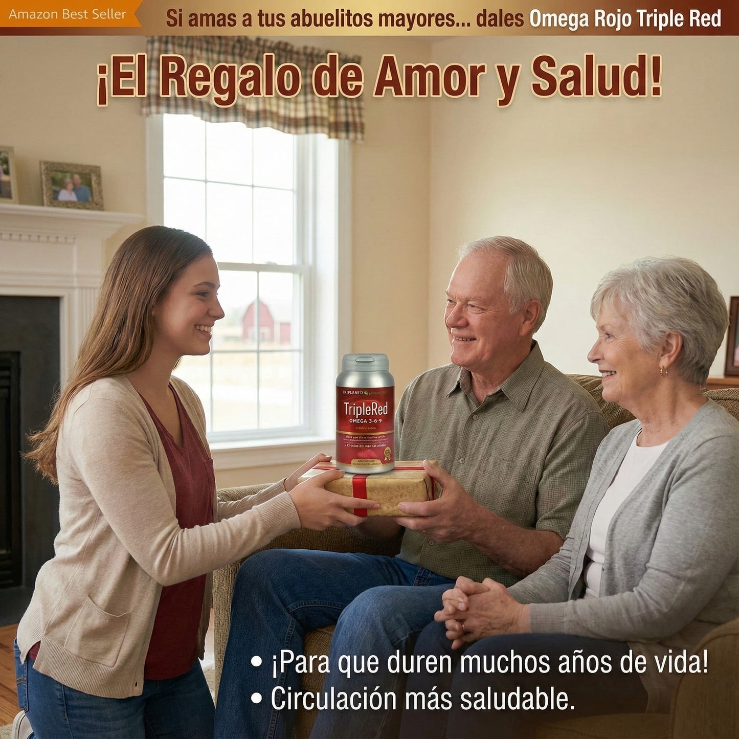Triple Red Omega Natural Salud Cardiovascular Ecuador
