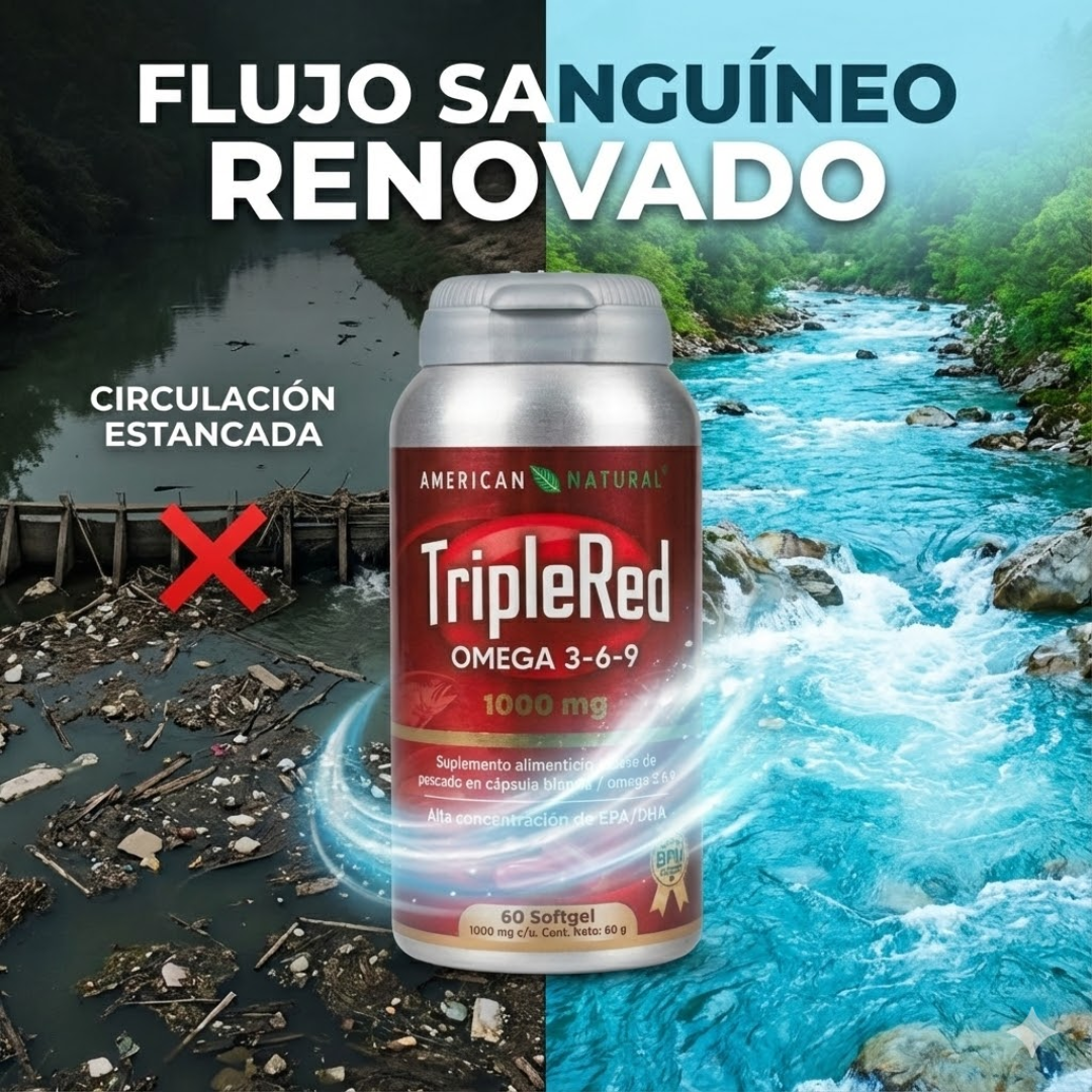 Omega 3 6 9 Triple Red Premium Capsulas Ecuador