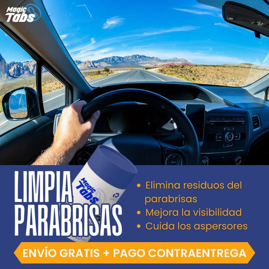 Pastillas limpia vidrio