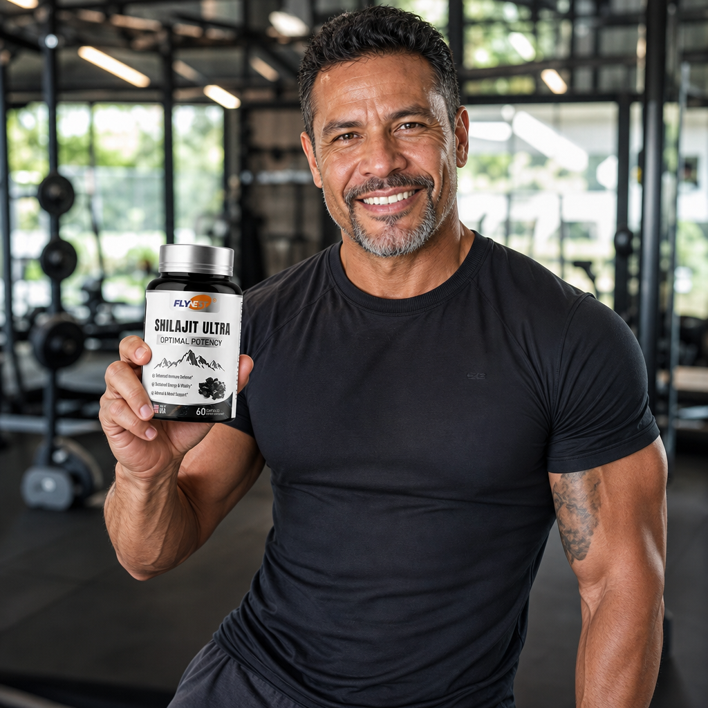 Shilajit Ultra 60 Capsulas - Lifestyle Hombre Energia Vitalidad Ecuador