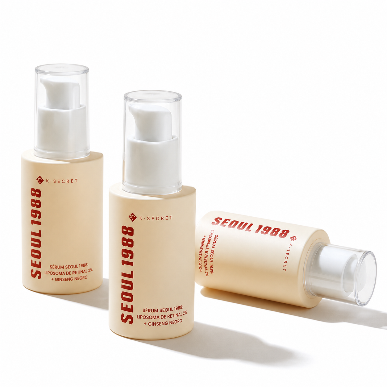 Seoul 1988 Serum 30ml Antiedad Facial - Producto Fondo Blanco Ecuador