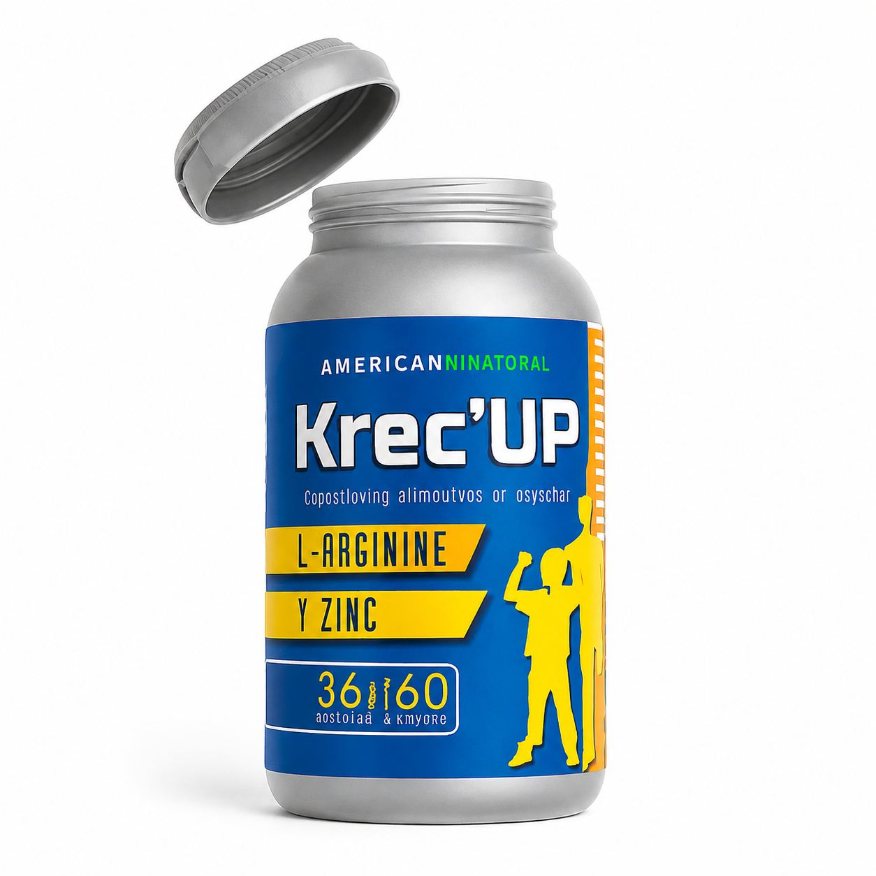 Krec'Up 60 Capsulas - Producto Fondo Blanco Ecuador
