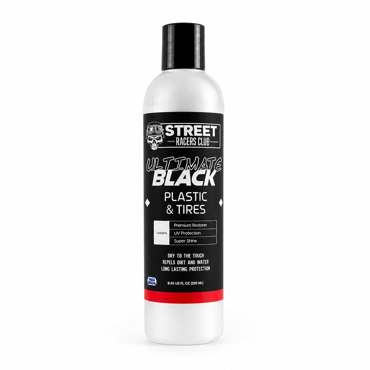 Ultimate Black Restaurador 100ml Partes Negras Auto - Producto Fondo Blanco Ecuador