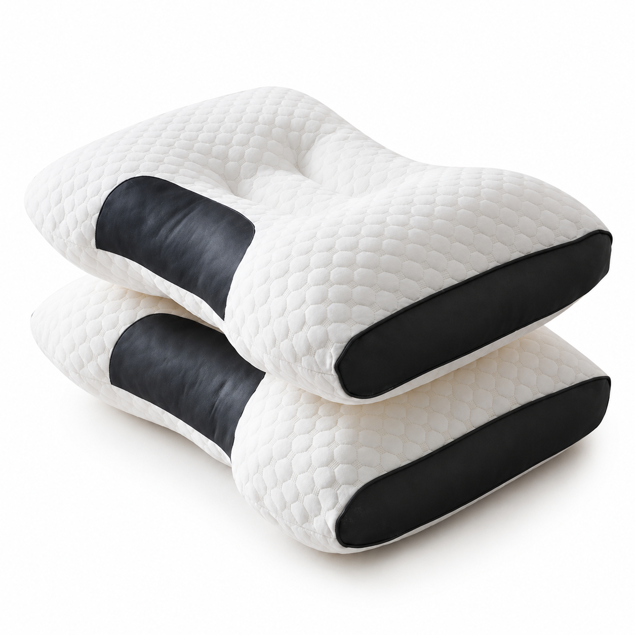 Almohada Ergonomica 3D Cervical Descanso - Producto Fondo Blanco Ecuador