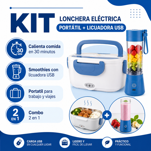 Combo Lonchera Licuadora - Infografico Ecuador