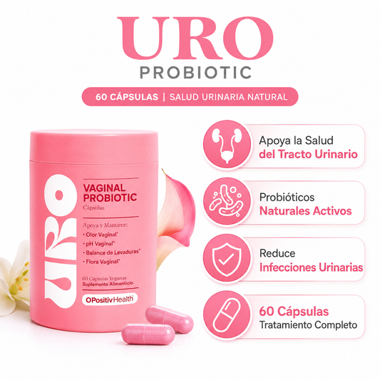 Probiotic URO - Infografico Probioticos Salud Urinaria Ecuador