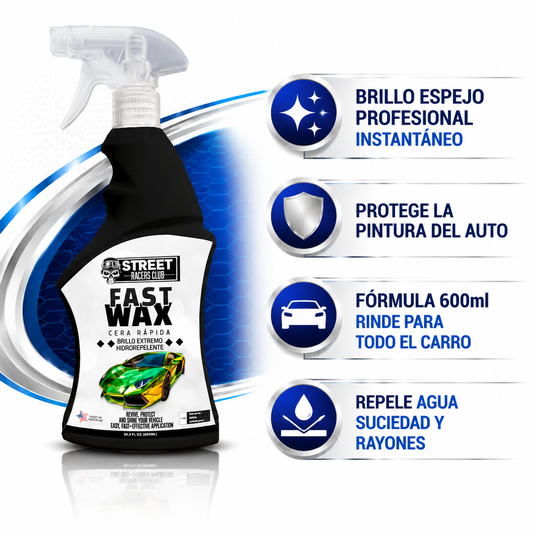 Porcelanizador Cera Auto Wax - Infografico Brillo Proteccion Automotriz Ecuador