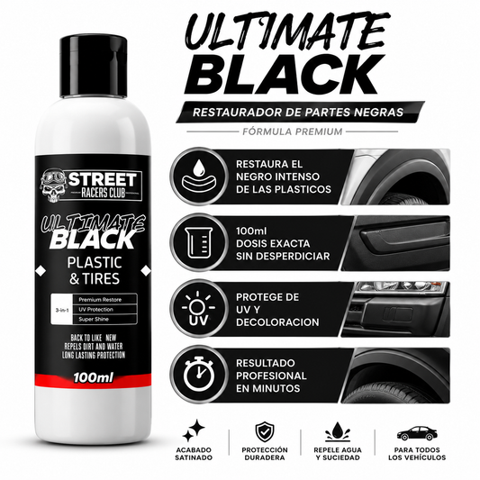 Ultimate Black - Infografico Negro Intenso UV Proteccion Ecuador
