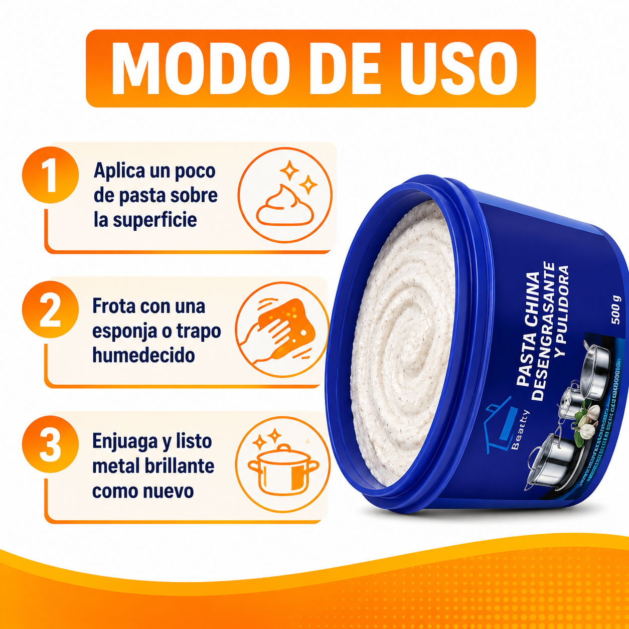 Pasta Olla China - Guia de Uso 3 Pasos Ecuador